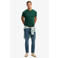 Superdry regular fit T-shirt met logo - groen