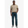 Superdry linnen regular fit T-shirt - crème