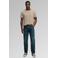 Superdry linnen regular fit T-shirt - crème