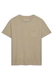 thumbnail: Superdry linnen regular fit T-shirt - crème