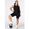 MS Mode sporttop Plus Size - zwart