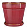 Mica Decorations bloempot met schotel Clint