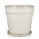 Mica Decorations bloempot met schotel Clint