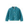 Mango Kids katoenen gebreid vest - petrol