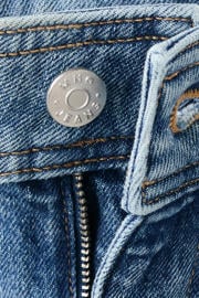 thumbnail: Mango wide leg jeans - mediumblauw