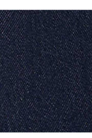 thumbnail: Mango high waist straight leg denim bermuda short - donkerblauw
