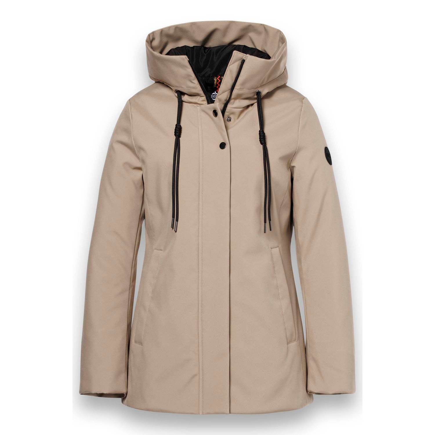 District winterjas beige