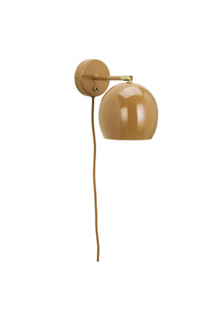 wandlamp oranje