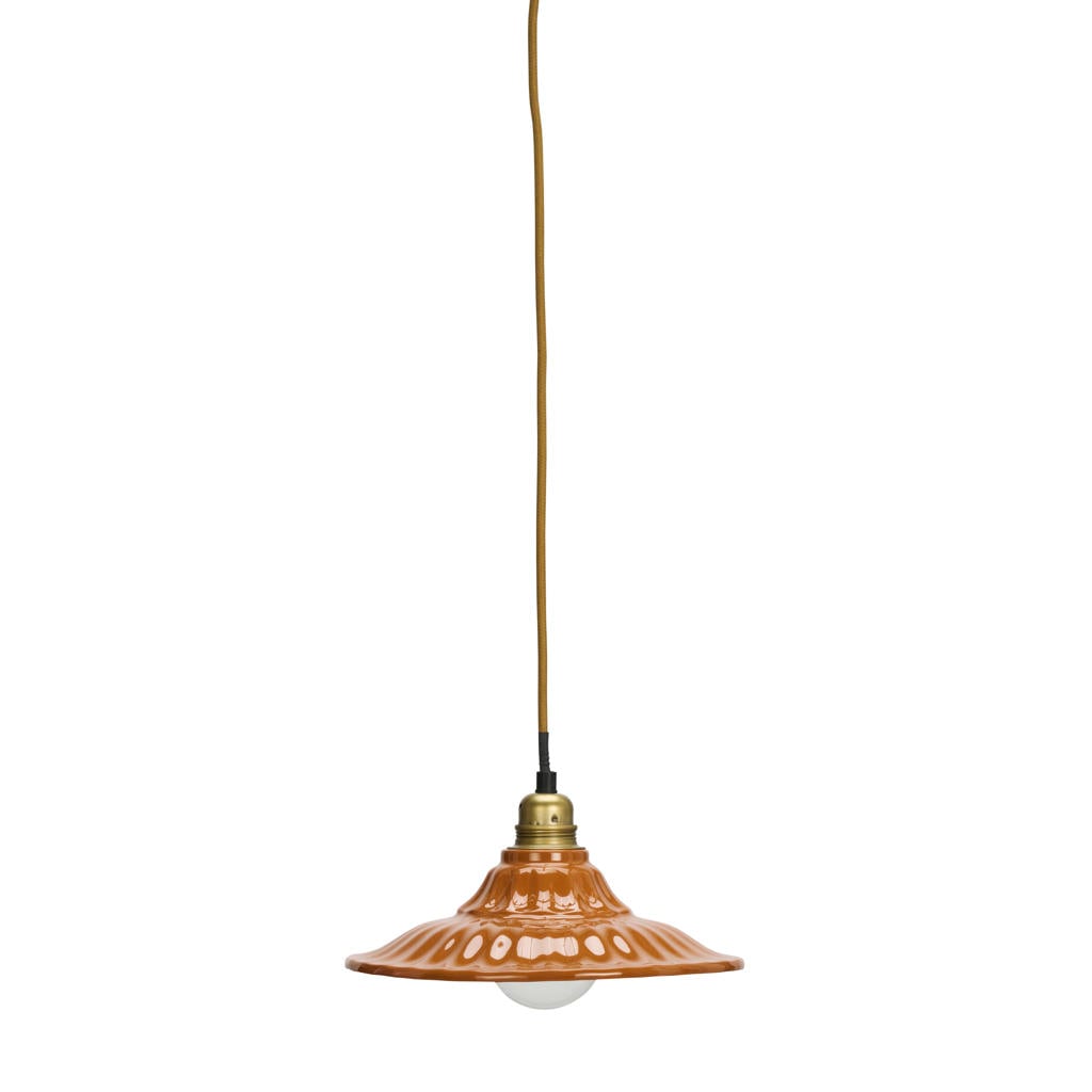 Madam Stoltz wandlamp oranje