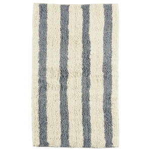 badmat blauw/off white (50x80 cm)