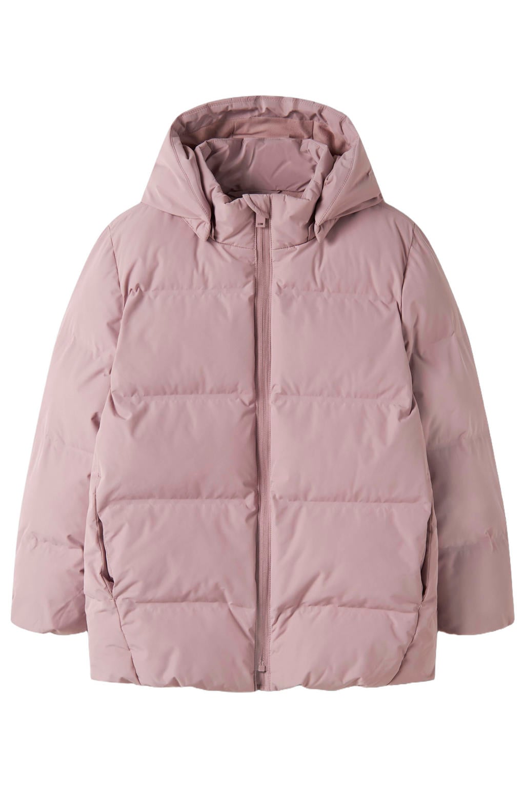 NAME IT KIDS winterjas - roze
