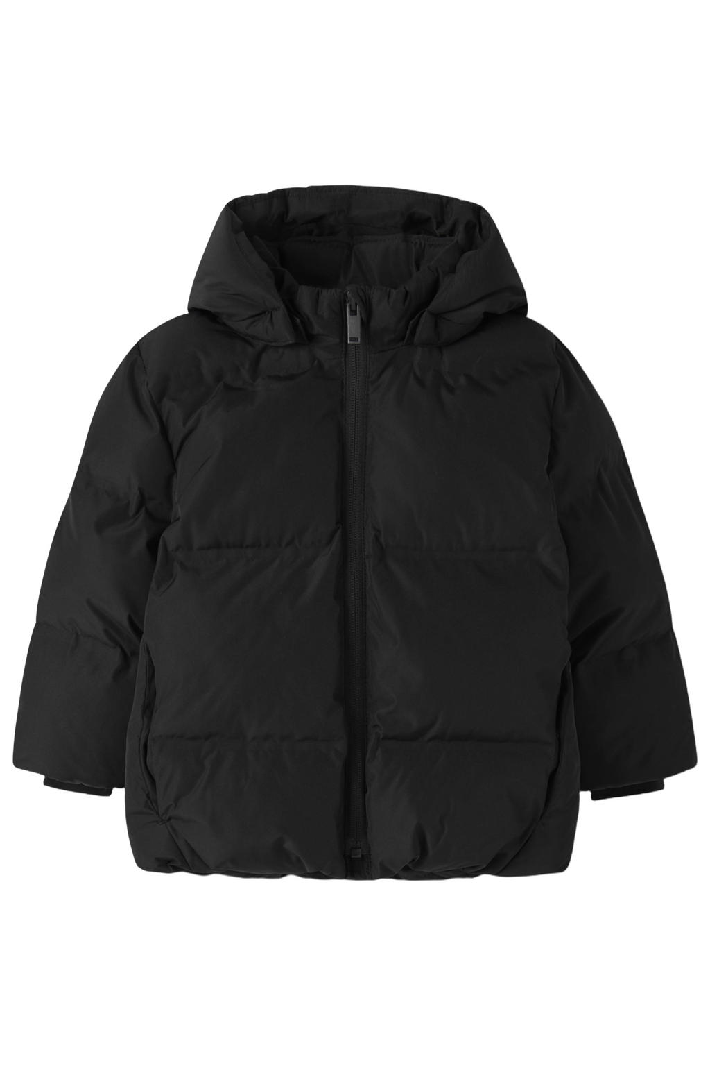 NAME IT MINI pufferjas - zwart