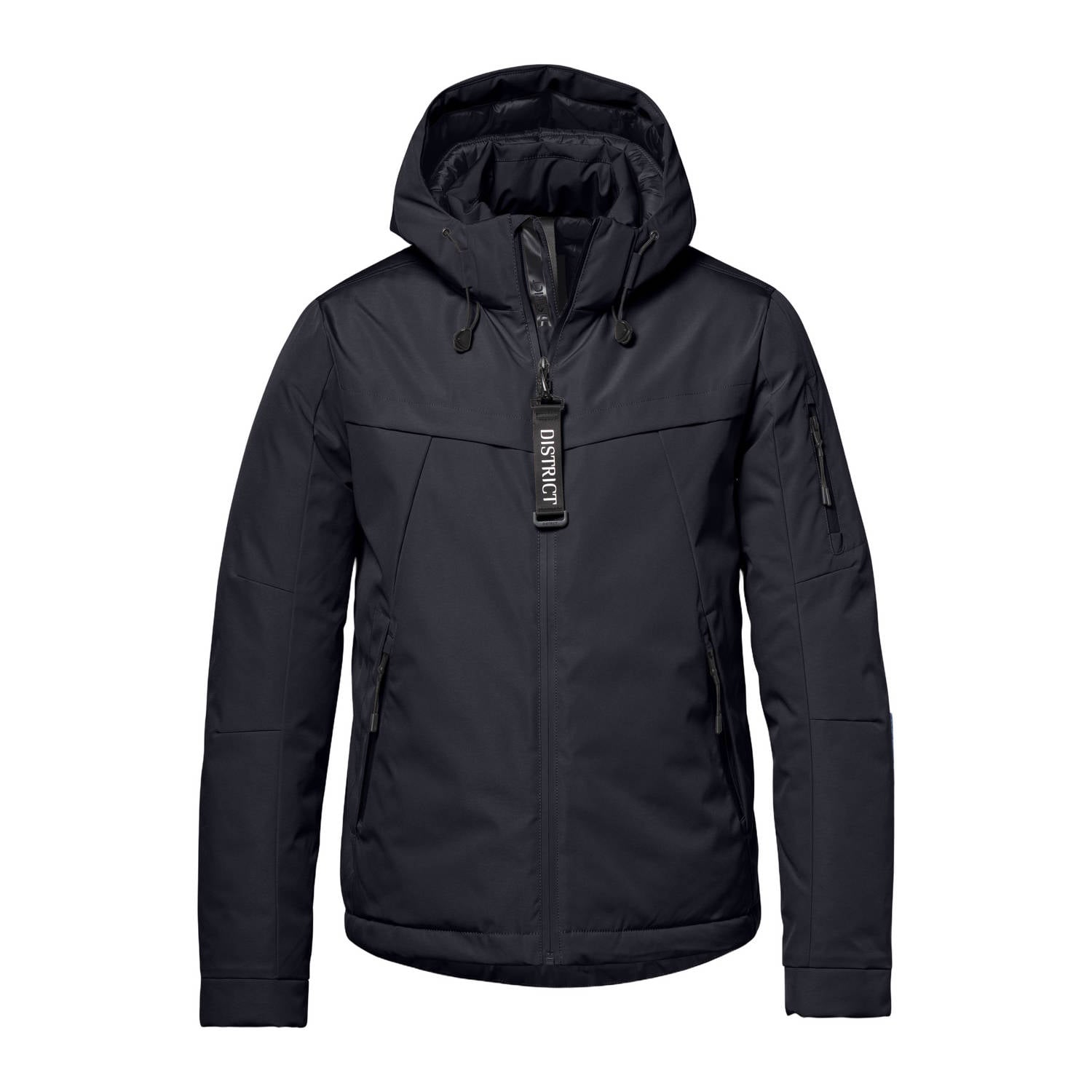 District zaino winterjas donkerblauw