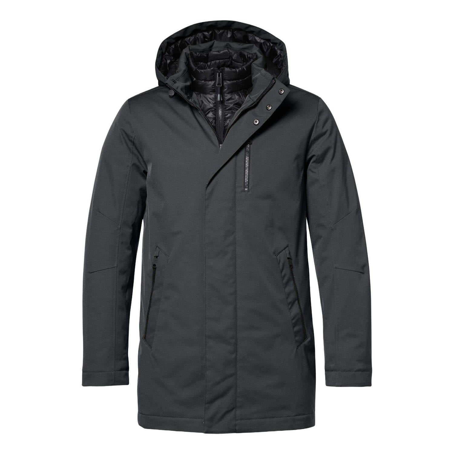 District ZILLION winterparka donkergroen