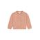 Little Dutch katoenen gebreid gebloemd vest met borduursels - roze