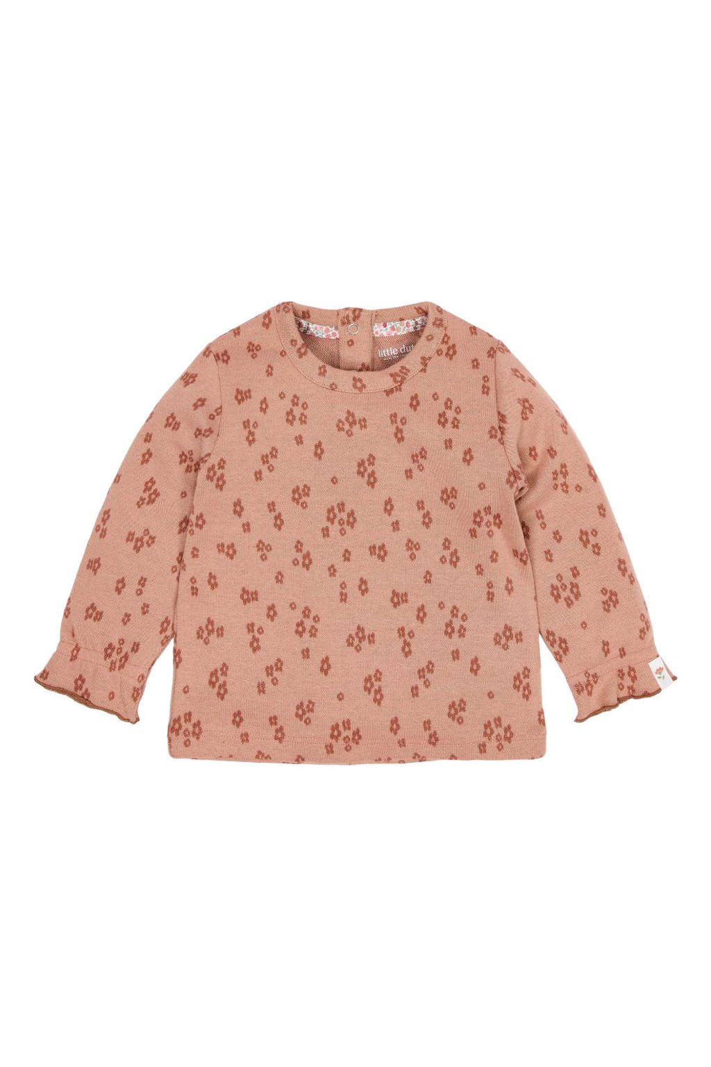 Little Dutch gebloemde longsleeve - roze