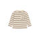 Little Dutch gestreepte longsleeve - beige