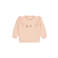 Little Dutch sweater met ruches en tekst - roze