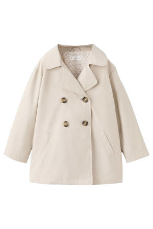 katoenen trenchcoat - beige