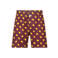 America Today wijde boxershort met print - donkerrood