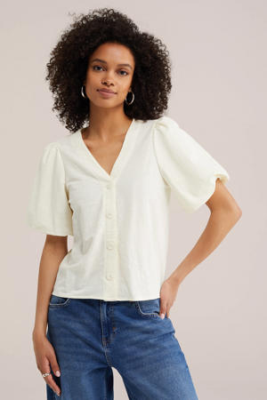 viscose blouse - ecru