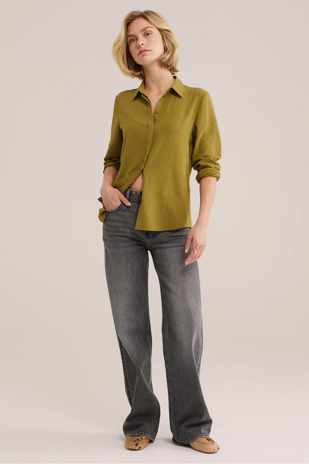 WE Fashion blouse - groen