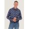 A fish named Fred regular fit overhemd met print - donkerblauw