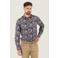 A fish named Fred regular fit overhemd met print - donkerblauw