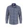 A fish named Fred regular fit casual overhemd met print - blauw