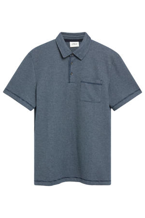regular fit polo - marineblauw