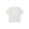 s.Oliver T-shirt met backprint - wit