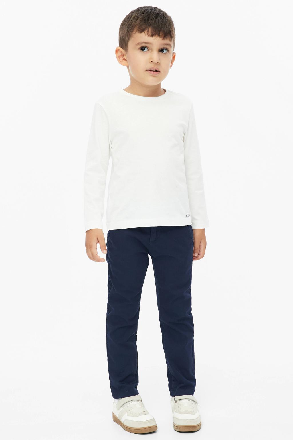 s.Oliver pantalon - donkerblauw