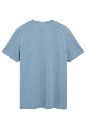 regular fit T-shirt - lichtblauw