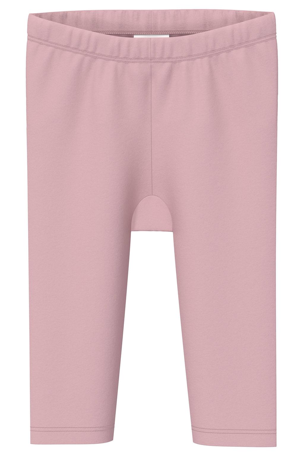 Roze meisjes s.Oliver legging van stretchkatoen met elastische tailleband en effen