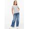 s.Oliver gestreept T-shirt - ecru