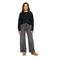 s.Oliver viscose gebreide trui - donkerblauw