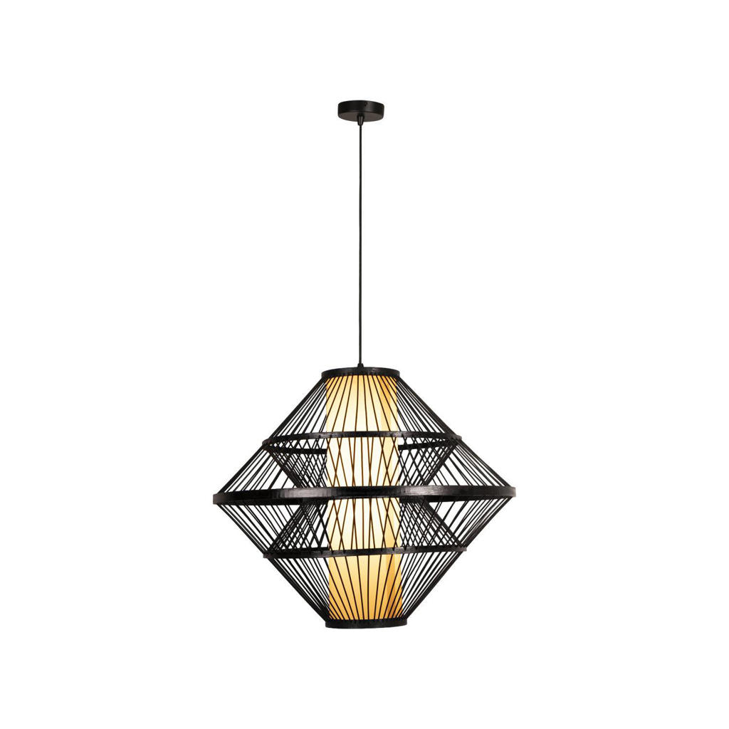 Lucide dimbare hanglamp E27 Ø 60 cm - zwart