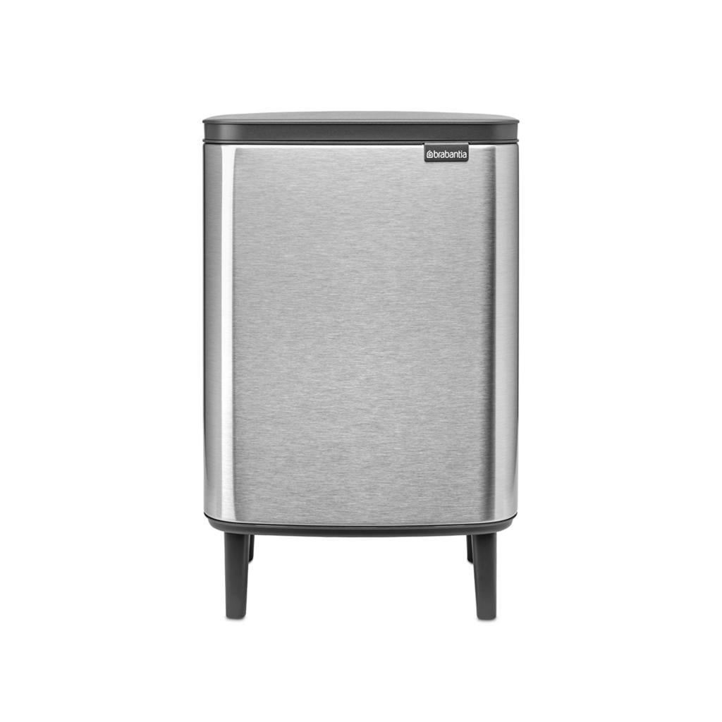 Brabantia Brabantia Bo Hi afvalemmer, 12L - Matt Steel Fingerprint Proof