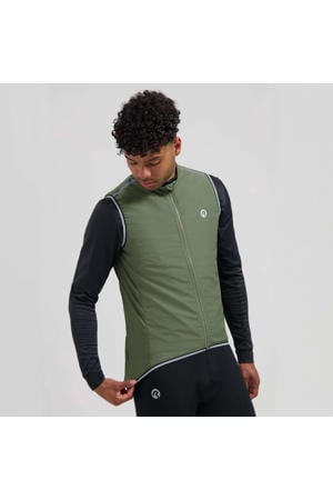 Windvest Core Donkergroen
