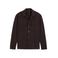 Aeden regular fit overshirt - donkerbruin