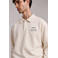Aeden relaxed fit trui - off-white