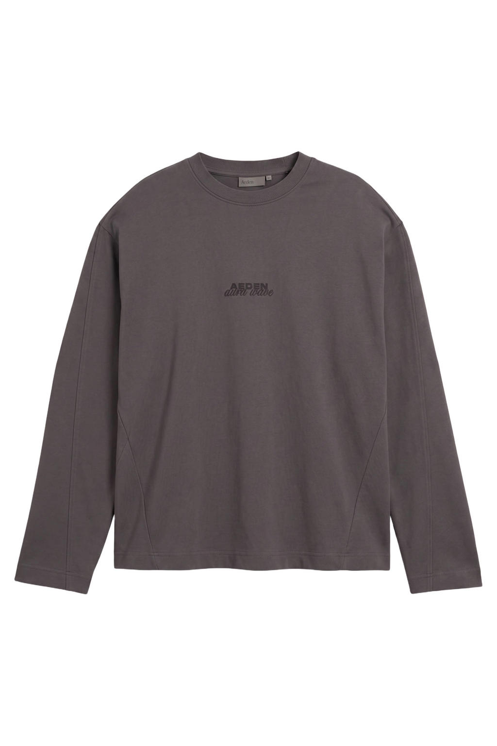Aeden relaxed fit longsleeve - grijs