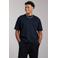 Aeden relaxed fit T-shirt met backprint - zwart