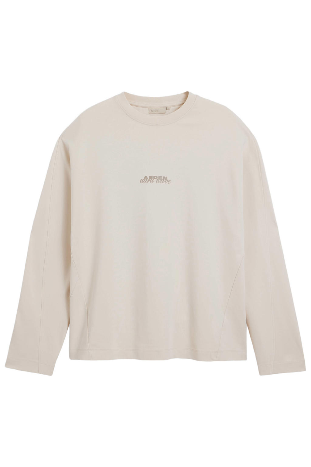 Aeden relaxed fit longsleeve - ecru