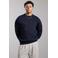 Aeden relaxed fit sweater met backprint - zwart