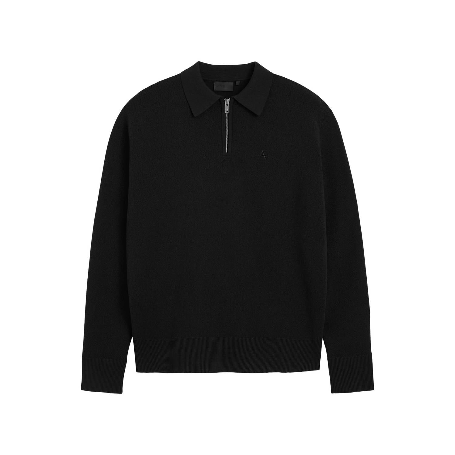 Aeden relaxed fit sweater zwart