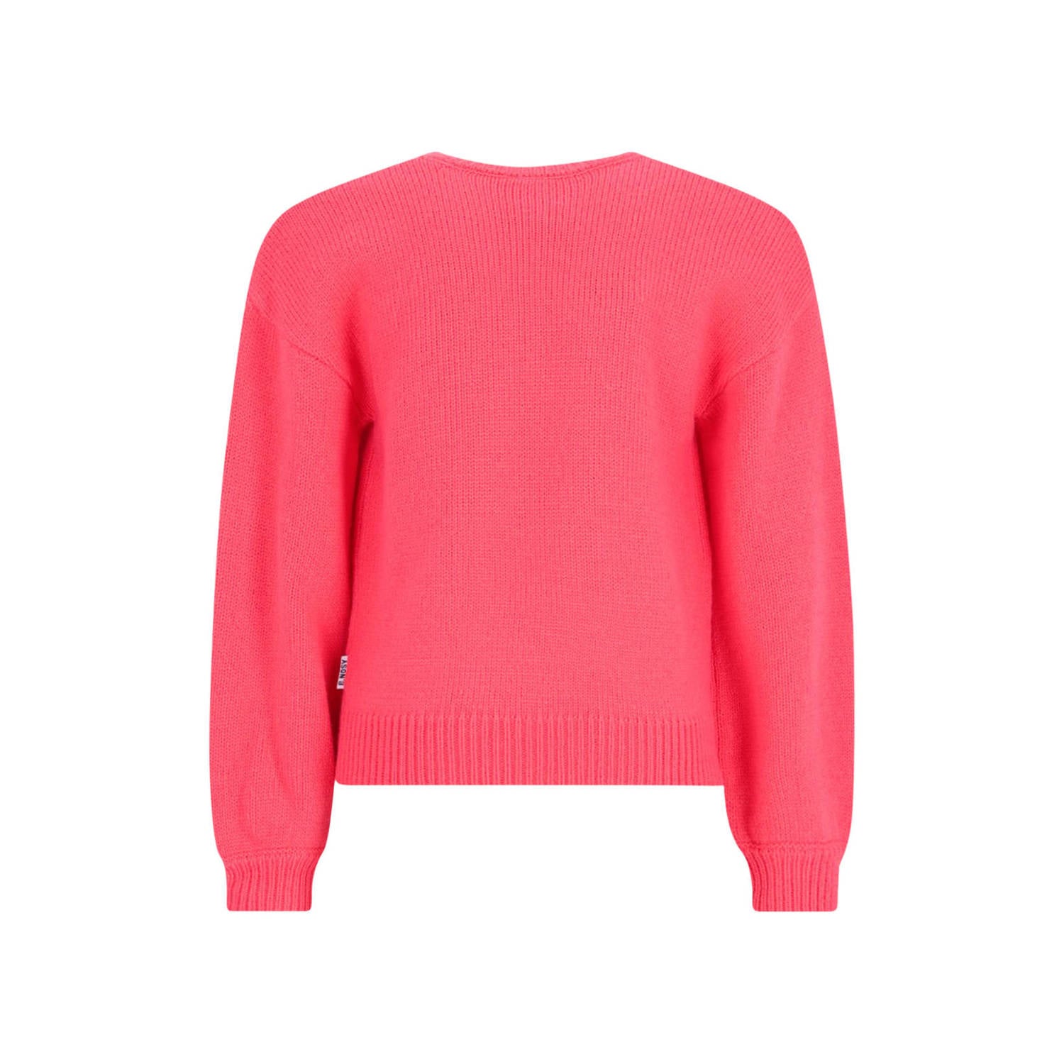 B.Nosy rechtvallende sweater met print oranje