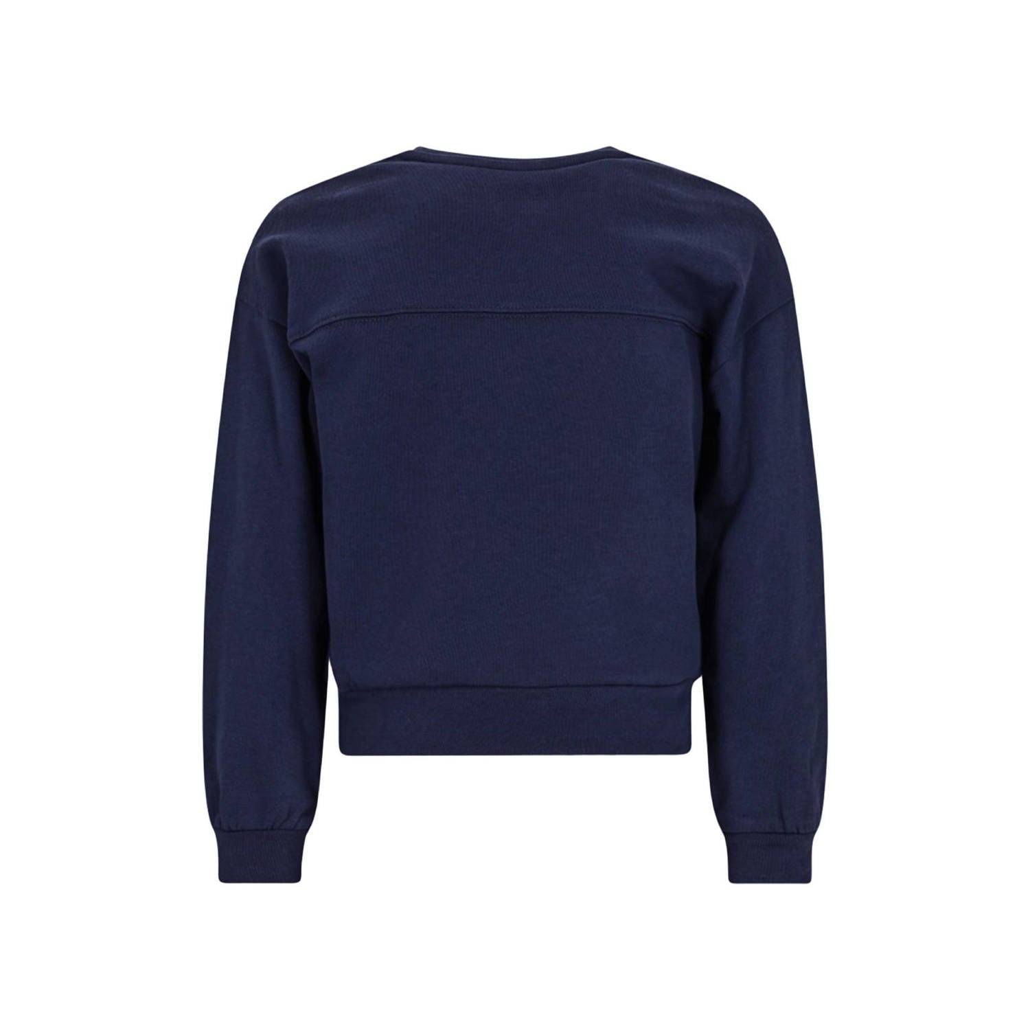 B.Nosy rechtvallende sweater met print donkerblauw