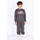 B.Nosy rechtvallende sweater met tekst - grijs