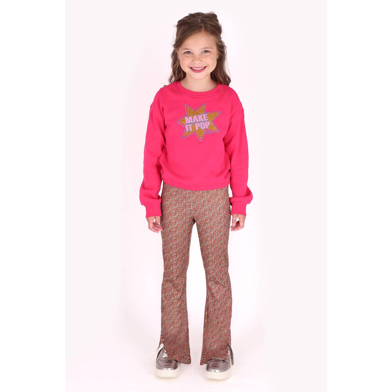 B.Nosy rechtvallende sweater met print